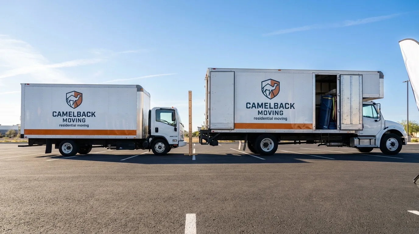 Moving truck size capacity guide in Bayou La Batre